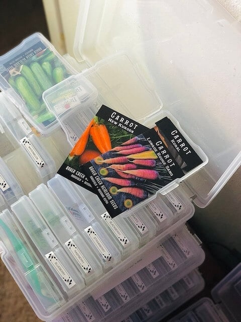 photo boxes seed organization photo boxes filled up of garden seeds from baker creek seed heirloom seed company