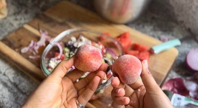 watermelon feta salad