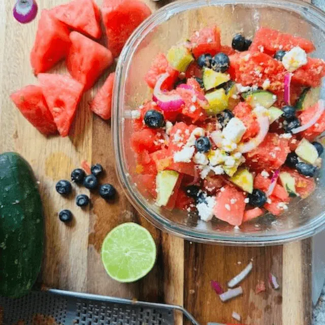 WATERMELON FETA SALAD
